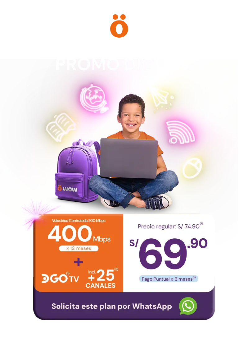Internet Hogar WOW Perú